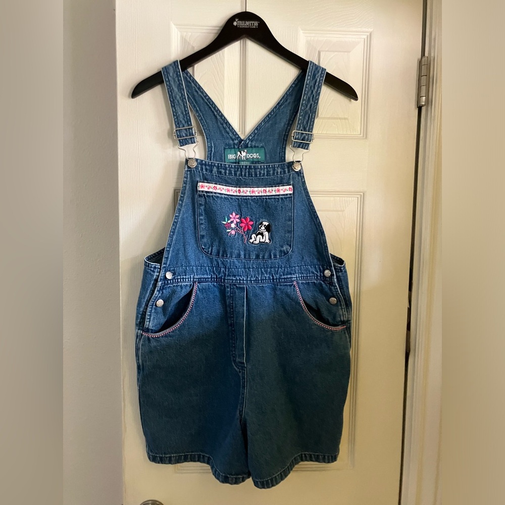 Big Dogs Woman’s Denim Retro 90s Overalls M